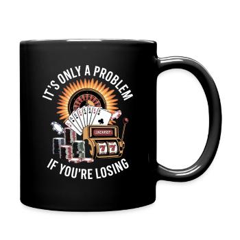 Ce n’est un problème que si vous perdez des vêtements - Mug uni - noir - Droite