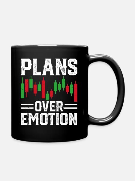 Graphique boursier Trading Crypto Marché boursier - Mug uni - noir