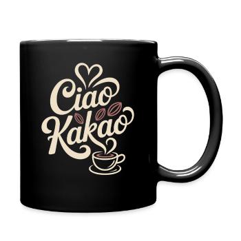 Ciao Cocoa Hot Chocolate Hot Chocolate Goodbye - Full Colour Mug - black - Right