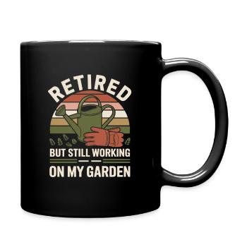 Humor Retirement - Full Colour Mug - black - Right