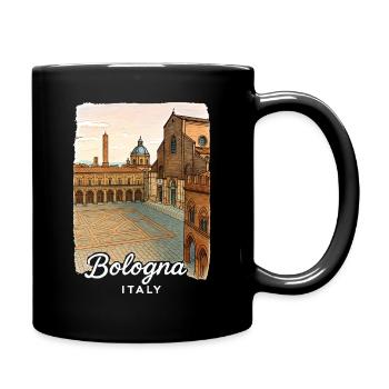 Bologna, Italy - Full Colour Mug - black - Right