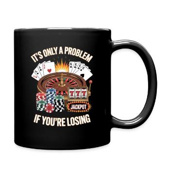 Ce n’est un problème que si vous perdez des vêtements - Mug uni - noir - Droite