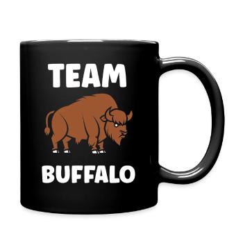 Bison - Tasse einfarbig - Schwarz - Rechts