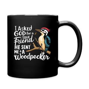 Bird Lover Design - Full Colour Mug - black - Right