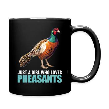 Pheasants Pheasant - Full Colour Mug - black - Right