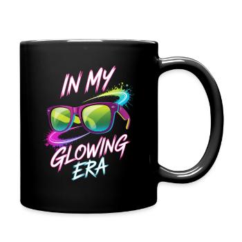 In My Glowing Era Retro Sunglasses - Full Colour Mug - black - Right