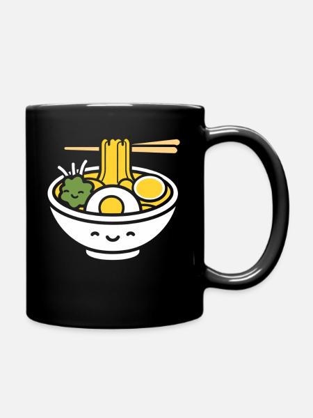 Ramen - Tasse einfarbig - Schwarz