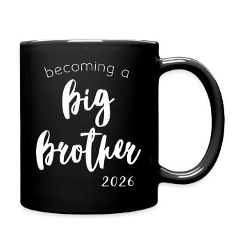 Become a Big Brother 2026 - Full Colour Mug - black - Right