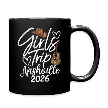 Voyage entre filles Nashville 2026 - Mug uni - noir - Droite