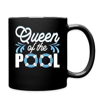 Schwimmen Wassersport Schwimmer Geschenke - Tasse einfarbig - Schwarz - Rechts