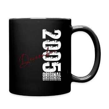 20th Birthday Original December Volume 2005 - Full Colour Mug - black - Right