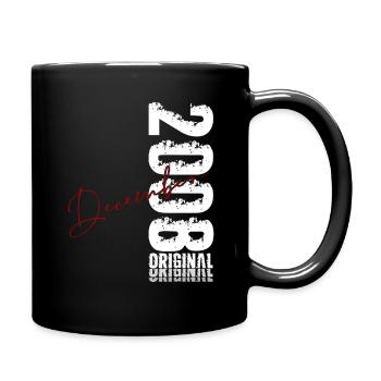 18th Birthday Original December Volume 2008 - Full Colour Mug - black - Right