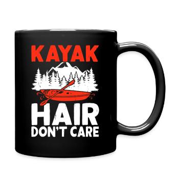 Kayak Kayaker Gifts Water Sports Outfits - Full Colour Mug - black - Right