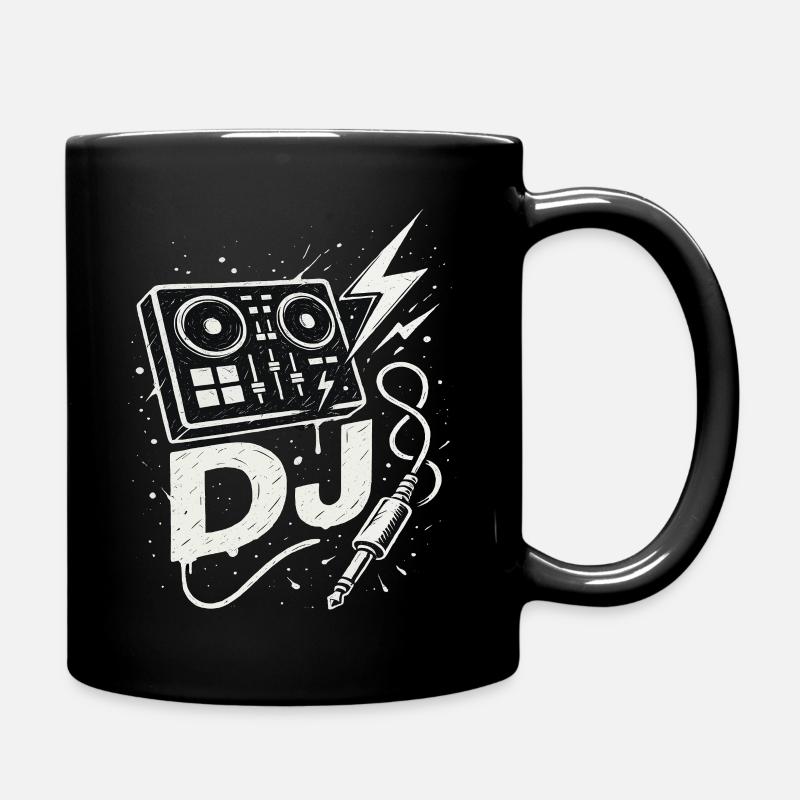Musik DJ Controller Blitz Kabel Club Beat - Tasse einfarbig - Schwarz