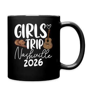 Girls Trip Nashville 2026 - Tasse einfarbig - Schwarz - Rechts