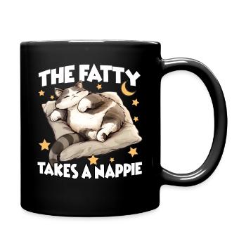 Chuck pour les mocassins et l’idée cadeau pour les amateurs de chats - Mug uni - noir - Droite