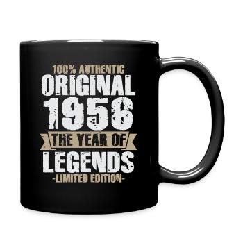 Original 1956 Vintage Vintage Anniversaire Rétro - Mug uni - noir - Droite