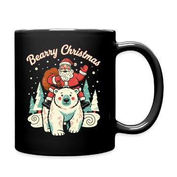 Ours de Noël Bearry Noël Noël - Mug uni - noir - Droite