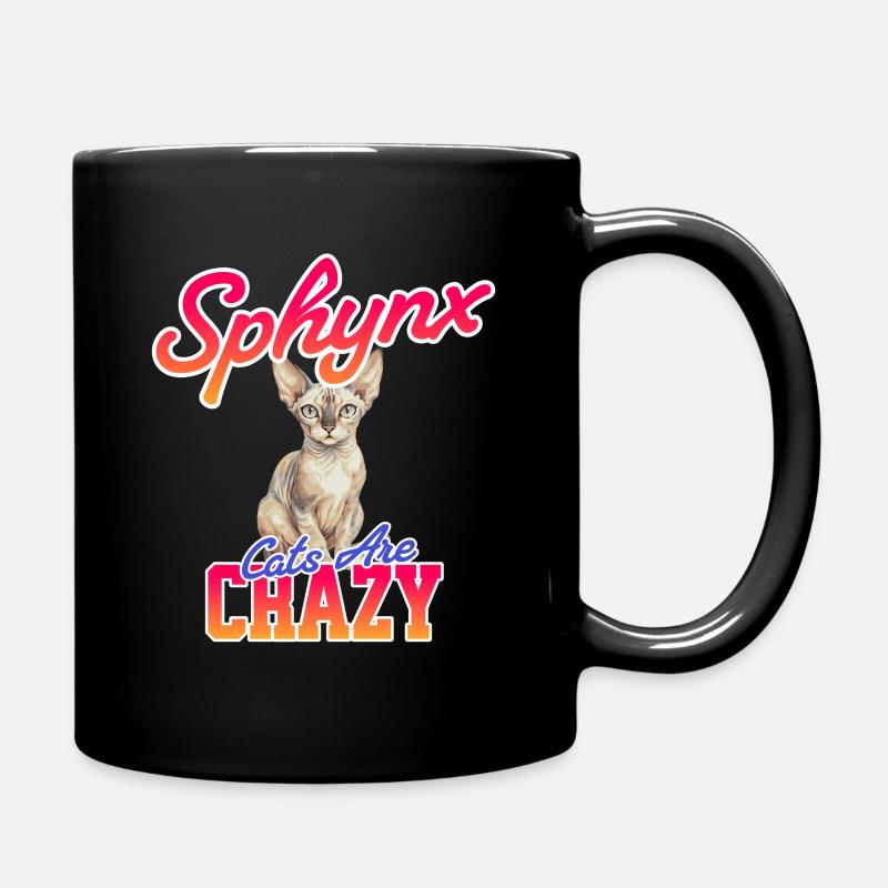 Sphynx Chat Drôle - Mug uni - noir