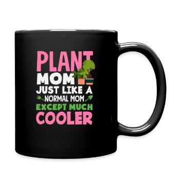 Garten- Und Pflanzenliebhaber Geschenke - Tasse einfarbig - Schwarz - Rechts