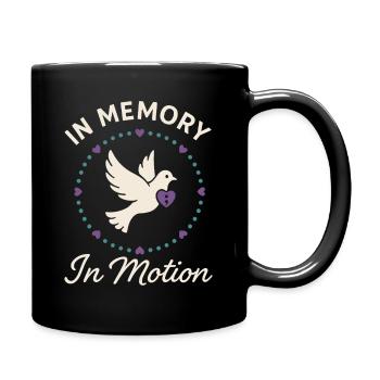 Suicide Loss Marche de souvenir Suicide - Mug uni - noir - Droite