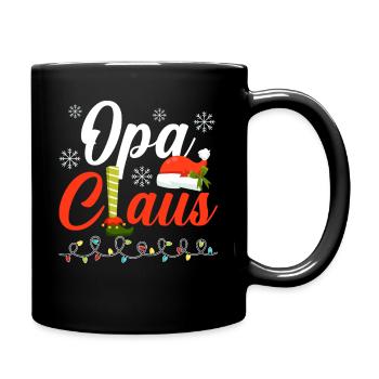 Noël Père Noël Grand-père Noël - Mug uni - noir - Droite