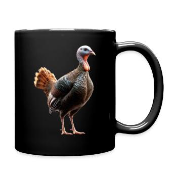 Dinde Poules Oiseaux Dinde - Mug uni - noir - Droite