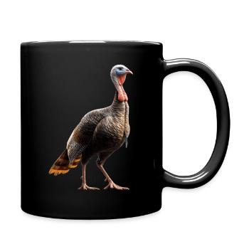Dinde Poules Oiseaux Dinde - Mug uni - noir - Droite