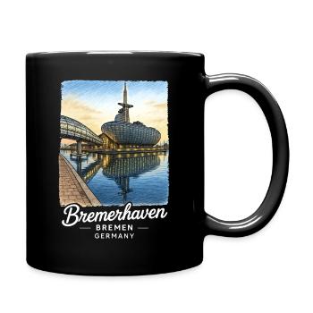 Bremerhaven - Mug uni - noir - Droite