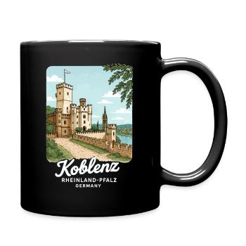 Koblenz - Full Colour Mug - black - Right