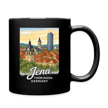 Jena - Tasse einfarbig - Schwarz - Rechts