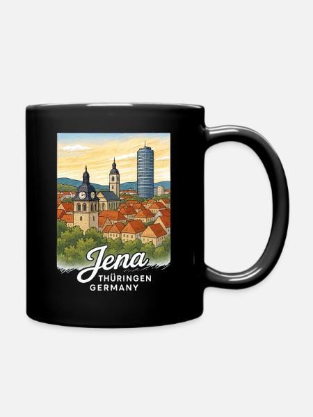 Jena - Full Colour Mug - black
