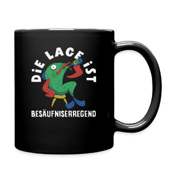 The location is drunken fish - Full Colour Mug - black - Right