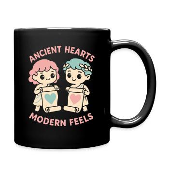 Mythologie de l’amour ancien Romance Vintage - Mug uni - noir - Droite