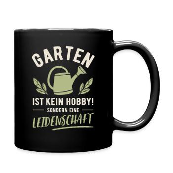 Jardin | Ce n’est pas un passe-temps mais une passion - Mug uni - noir - Droite