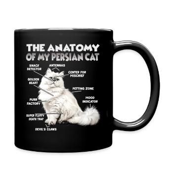 Dictons de chats Amateur de chats Cadeau Fan de chat - Mug uni - noir - Droite