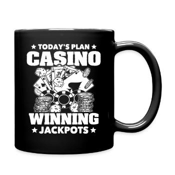 Casino Casino Game - Full Colour Mug - black - Right