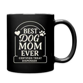 Meilleure maman de chien jamais certifiée - Mug uni - noir - Droite
