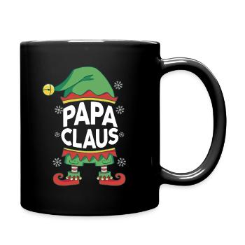 Noël du Père Noël Papa Noël - Mug uni - noir - Droite