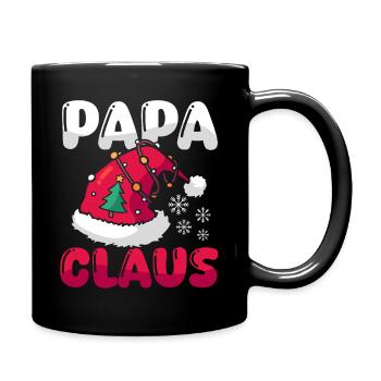Noël du Père Noël Papa Noël - Mug uni - noir - Droite