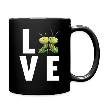 Praying mantises Praying mantis - Full Colour Mug - black - Right