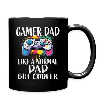 Manette Gamer Dad - Mug uni - noir - Droite