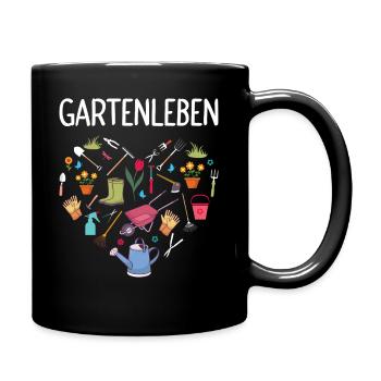 Garden Gardening Hobby Gardener Allotment Garden Funny - Full Colour Mug - black - Right