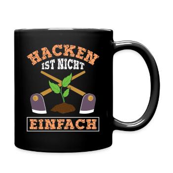 Gardener Saying Gardening Hobby Gardener Allotment Gardener - Full Colour Mug - black - Right