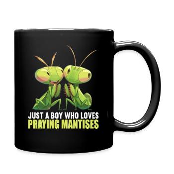 Praying mantises Praying mantis - Full Colour Mug - black - Right
