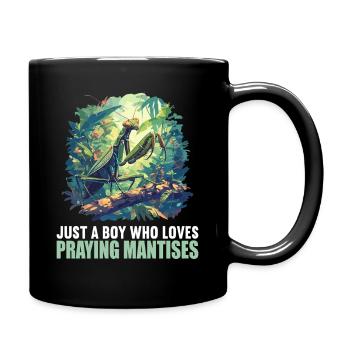 Praying mantises Praying mantis - Full Colour Mug - black - Right