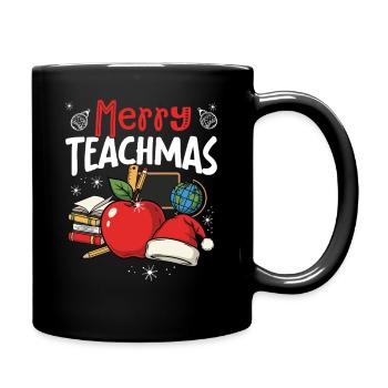 Joyeux Noël, professeurs de Noël drôles - Mug uni - noir - Droite