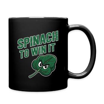 Nutritionist Spinach To Win It Registered Dietary - Tasse einfarbig - Schwarz - Rechts