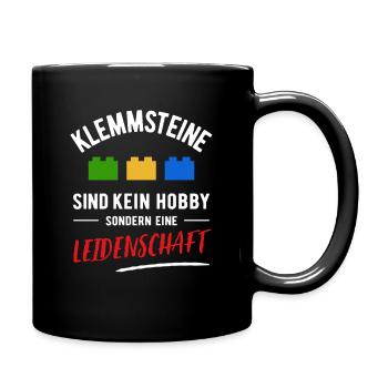 Clamping Stones | Not a hobby but a passion - Full Colour Mug - black - Right