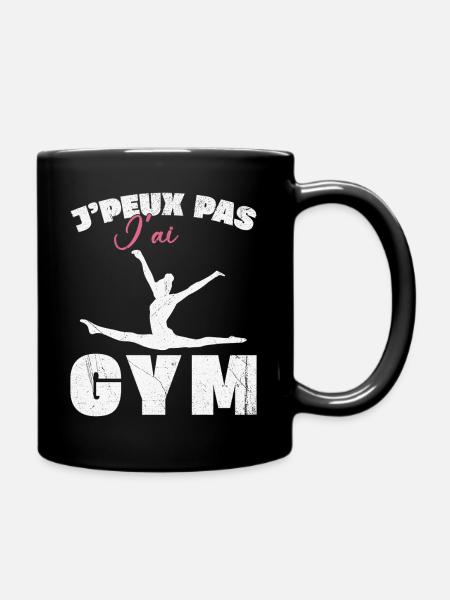 Gymnastique Cadeau Je Peux Pas J'ai Gym - Mug uni - noir